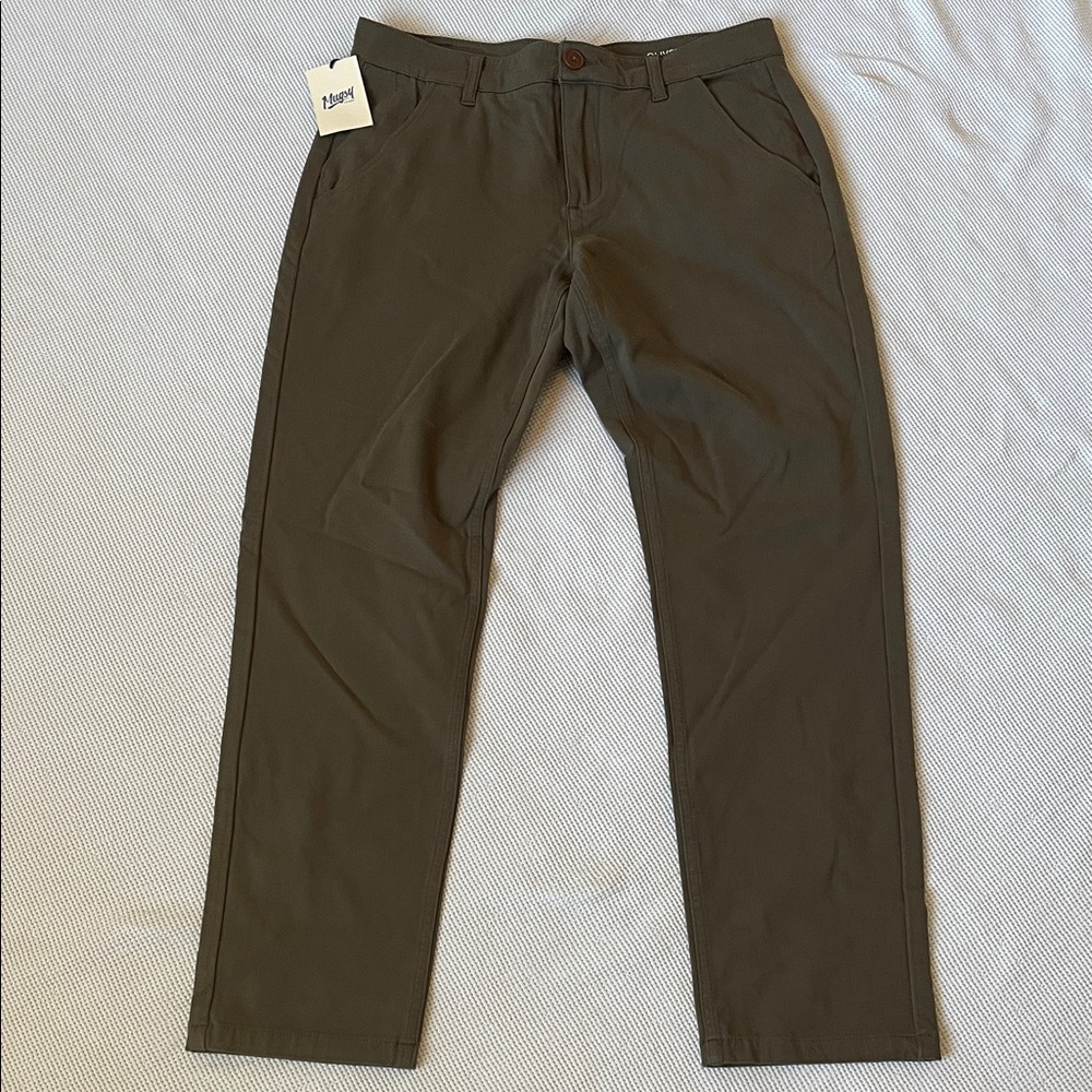 Men's Olive Chinos - New with Tags